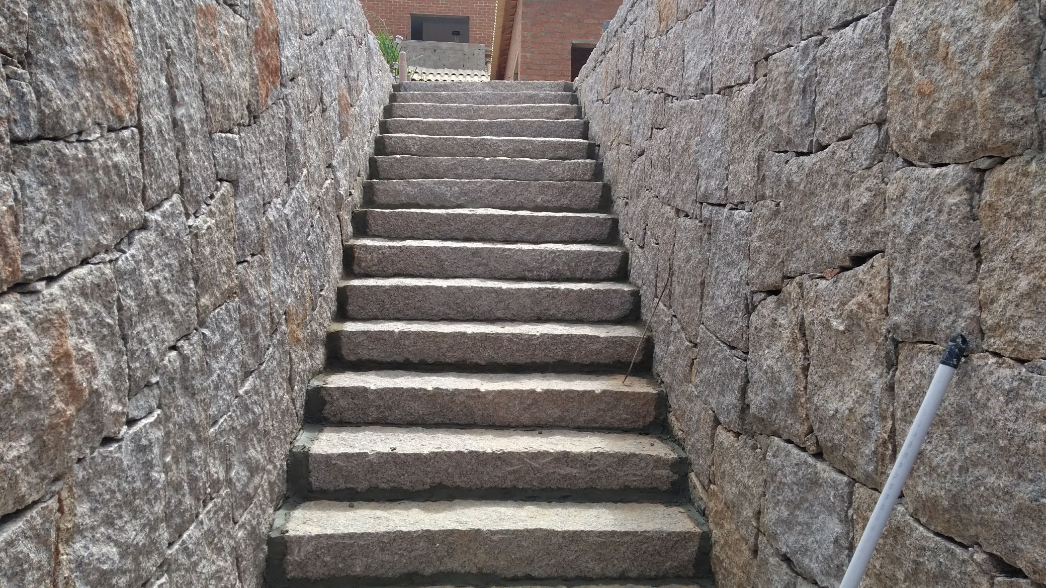 Escadas de pedras